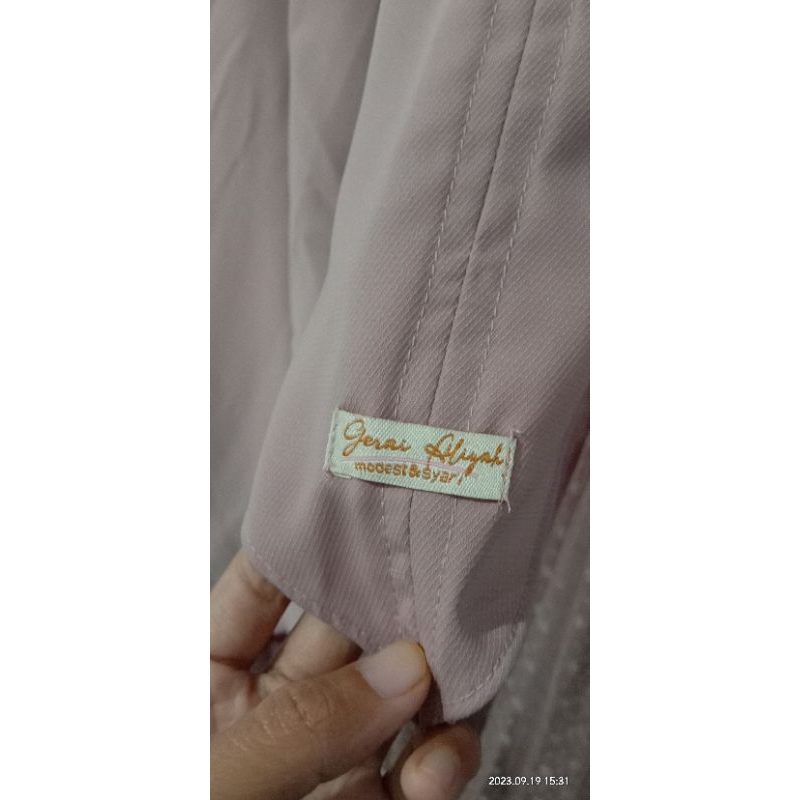Gamis gerai aliyah preloved