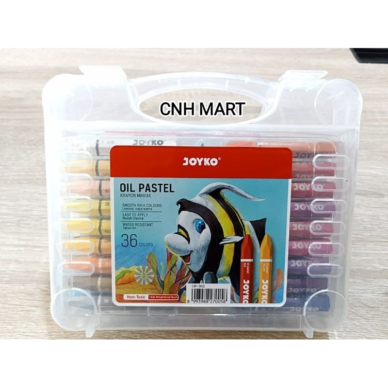 

Crayon Joyko 36 Warna / Oil Pastel Joyko 36 / krayon Joyko 36 ( 1Set )
