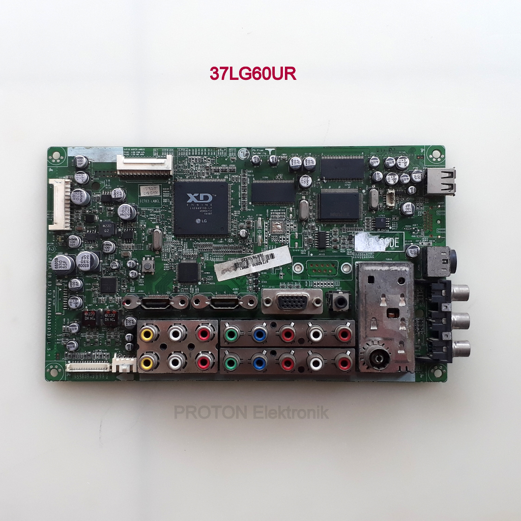 Mainboard LCD TV 37LG60 37LG60UR 37LG6000 Modul LP81A Mesin Matherboard EAX40043810