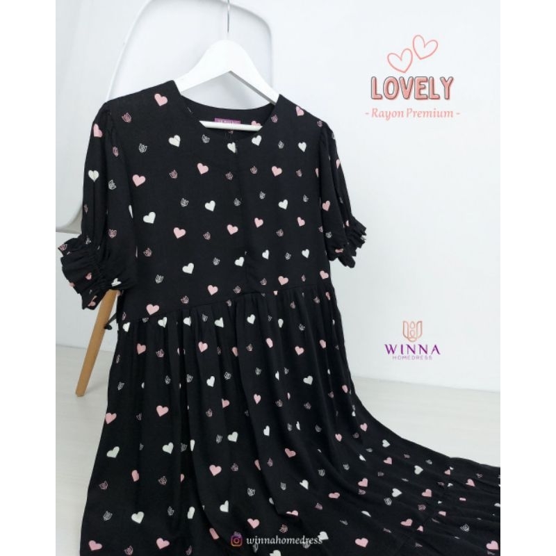 HOMEDRESS LOVELY BY WINNA | GAMIS ONLY | GAMIS RAYON