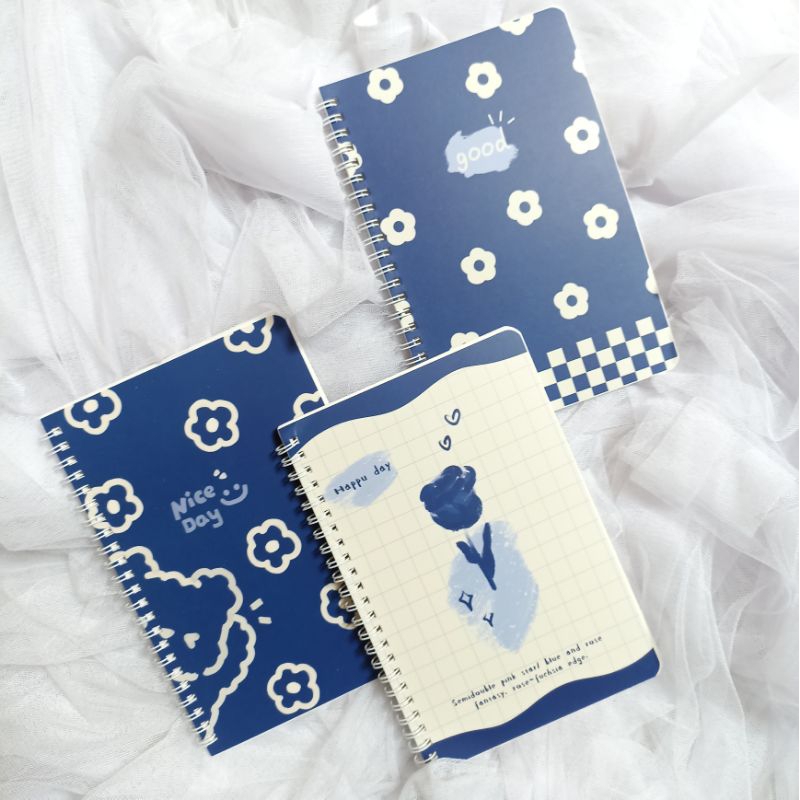 

Buku Tulis Spiral Notebook A5 Catatan Bergaris Diary Book Journal Kado Wisuda Guru
