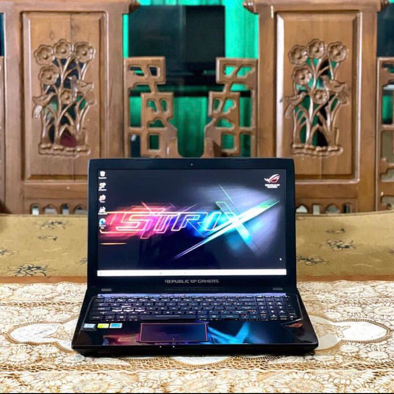LAPTOP GAMING ASUS ROG STRIX GL553VE / GL553VD / GL503GE / GL503GD.  i7-7700HQ GTX1050 ti