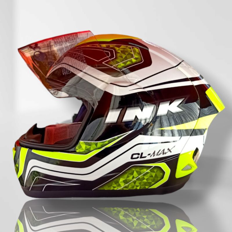 Helm INK CL Max Kuning / Helm INK FullFace / Helm INK CL Max Yellow 5