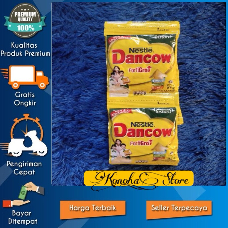 

Dancow Instant Vanila Fortigro 1 Renceng isi 10 Sachet | Nestle Vanilla Putih