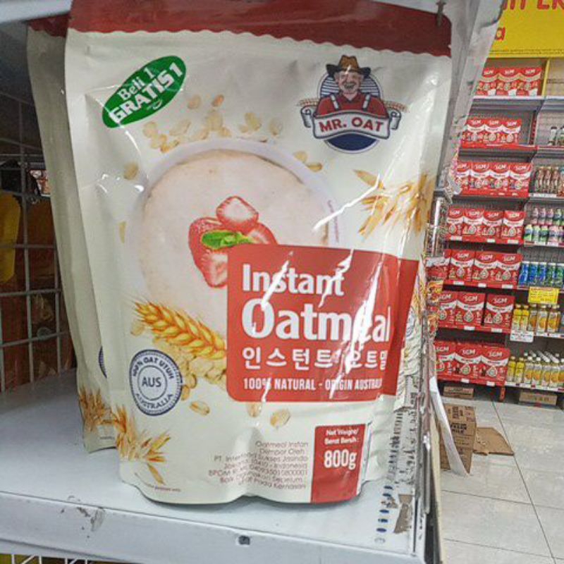 

Mr Oat instant oatmesl