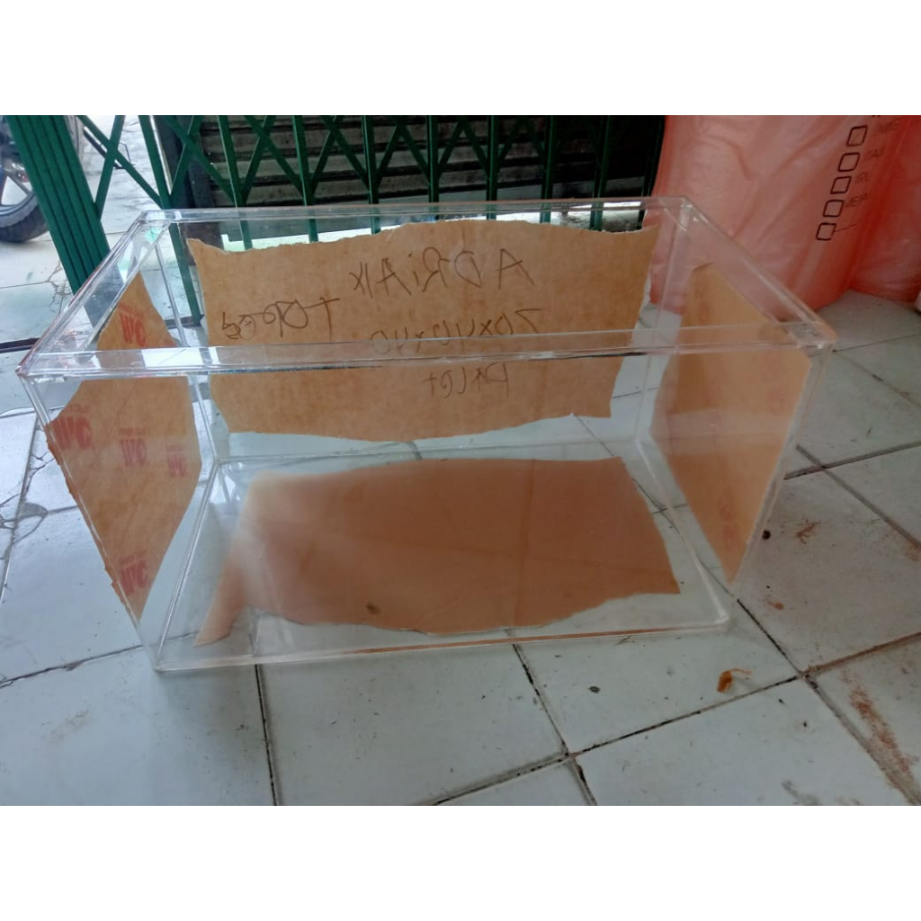 Akuarium Akrilik PxLxT 40x25x60cm