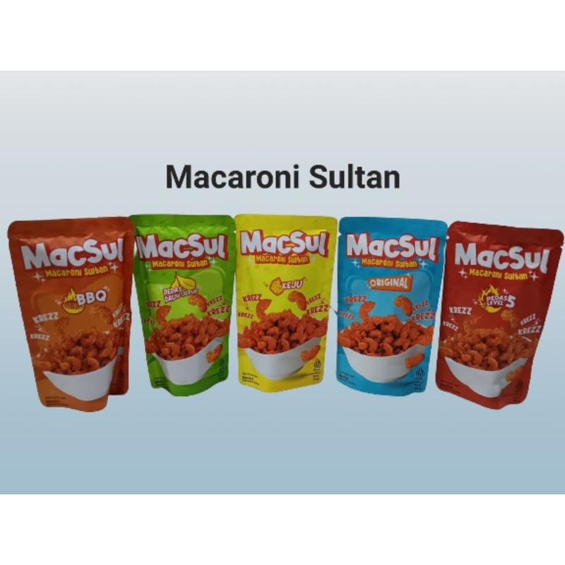 

Cemilan kekinian Macaroni Sultan