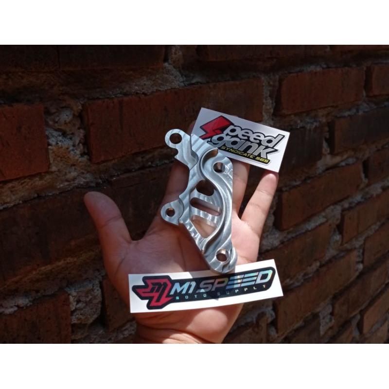 Breket kaliper RCB CNC shock Jupiter z, Fiz R disc 300mm