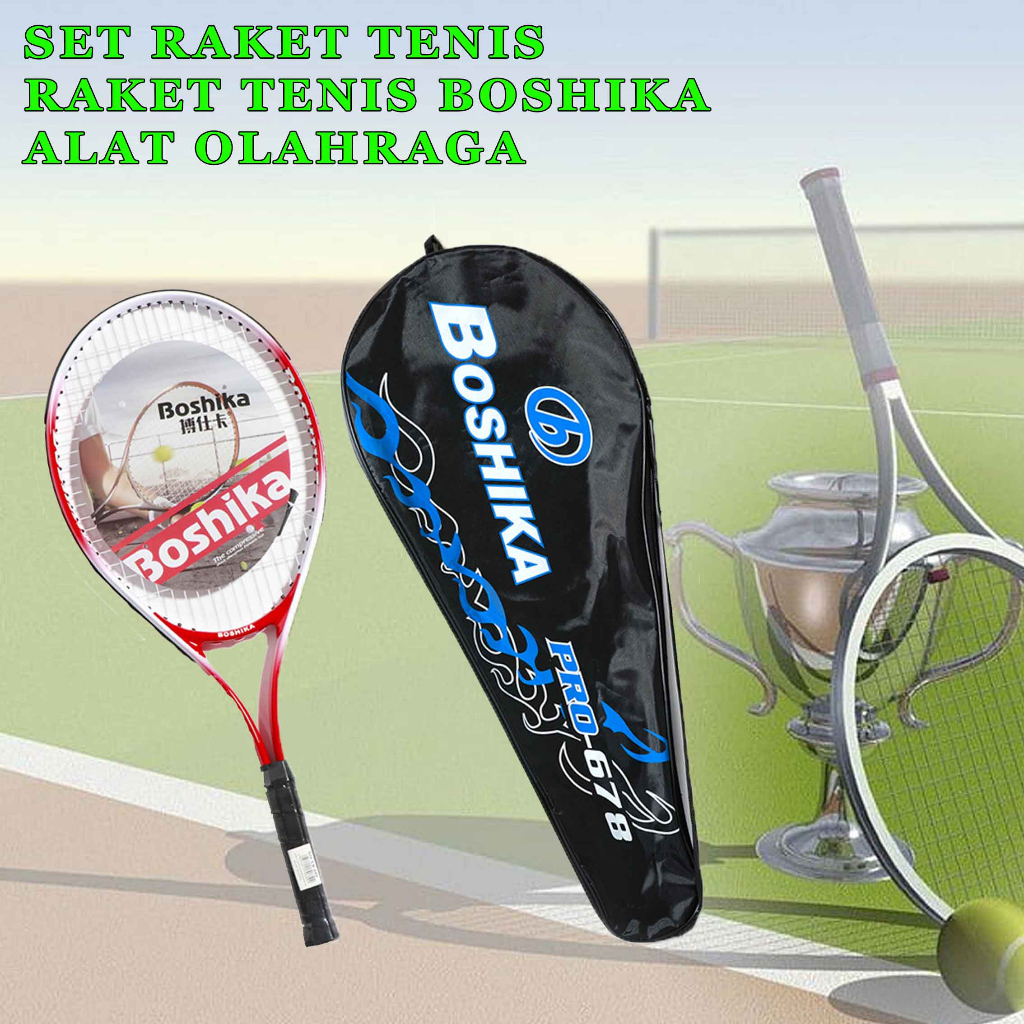 Raket Tenis / Raket Tenis Boshika / Alat Olahraga Tenis