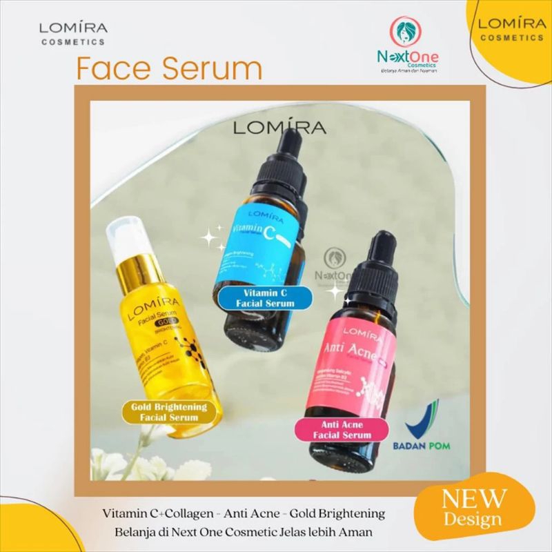 || LALEEYA.ID || Lomira Facial Serum All Varian / Serum Wajah [BPOM]