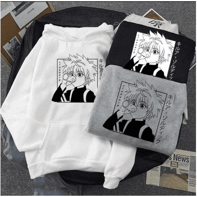 HOODIE PREMIUM KILLUA HUNTER X HUNTER
