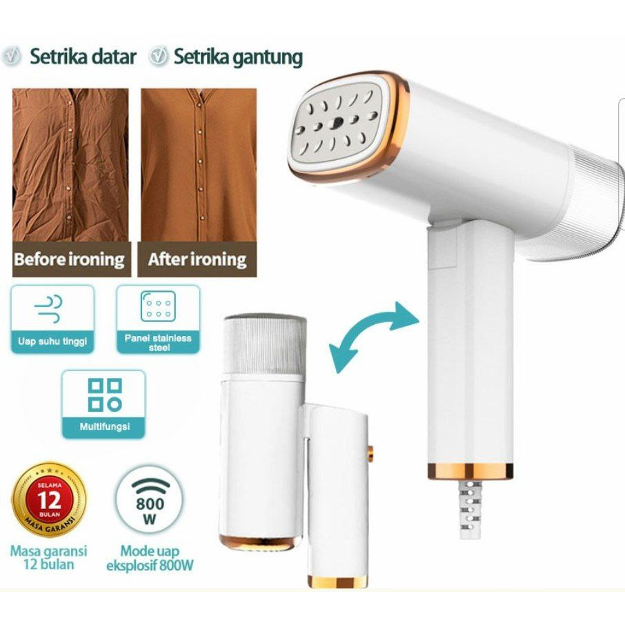 SETRIKA UAP PORTABLE PREMIUM / SETRIKA PORTABLE MINI TRAVEL