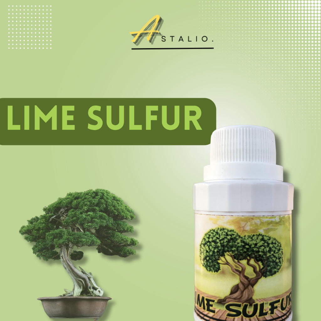 Obat Jin Berkualitas Tinggi untuk Bonsai dengan Lime Sulfur 125ml