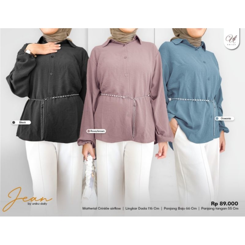 JEAN BLOUSE BY UNIKU OPEN PRE ORDER