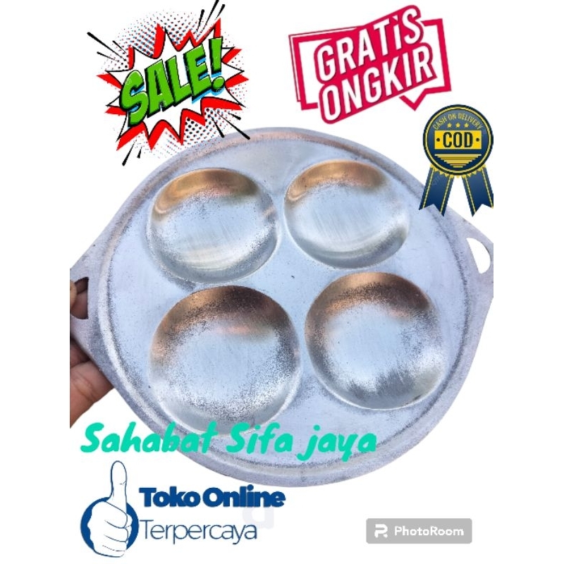 CETAKAN KUE SERABI 4LUBANG/CETAKAN KUE/CETAKAN KUE SERABI