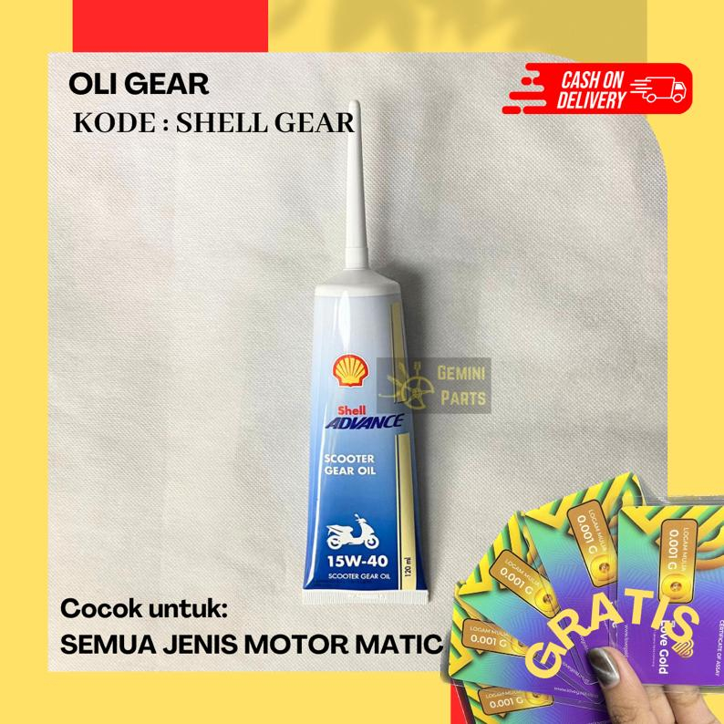 OLI GEAR SHELL 120ML 15W-40 MATIC