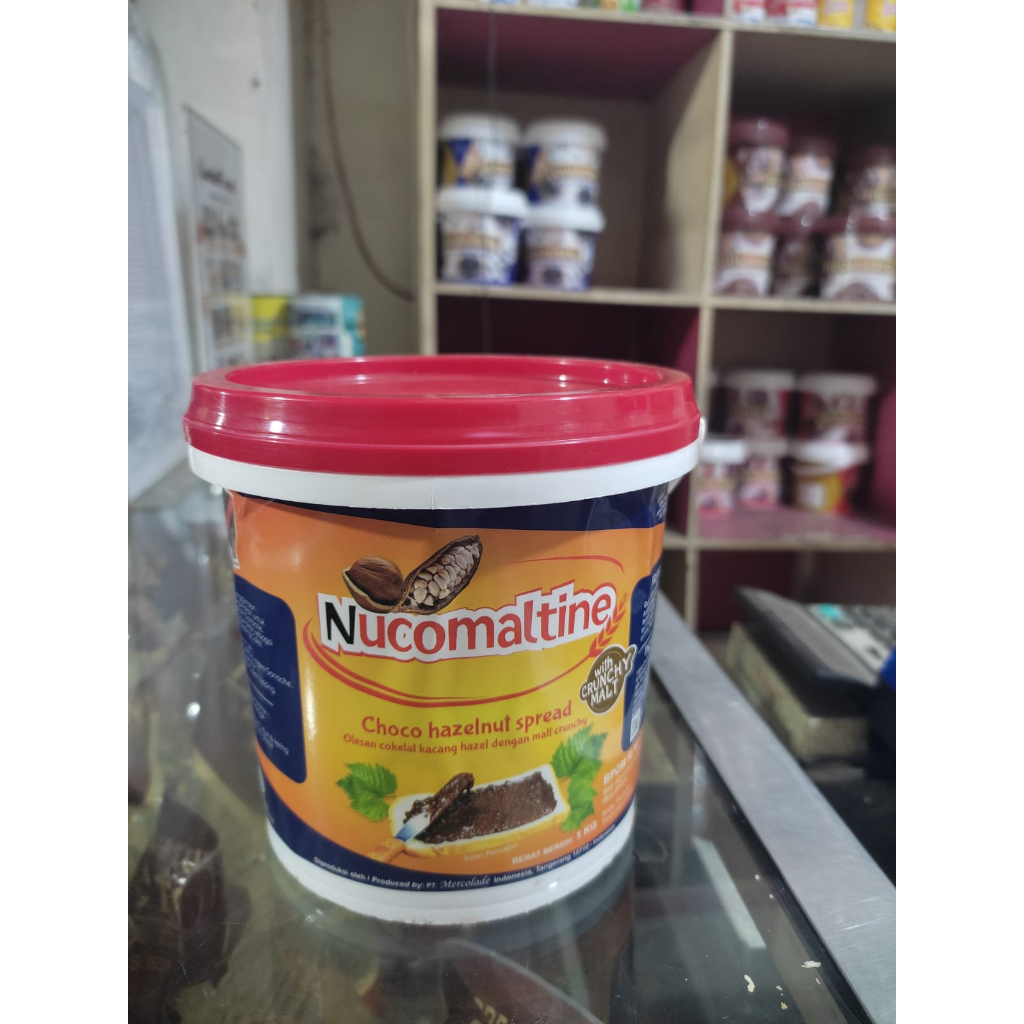 

NUCOMALTINE CHOCO HAZELNUT SPREAD with Crunchy malt 1Kg