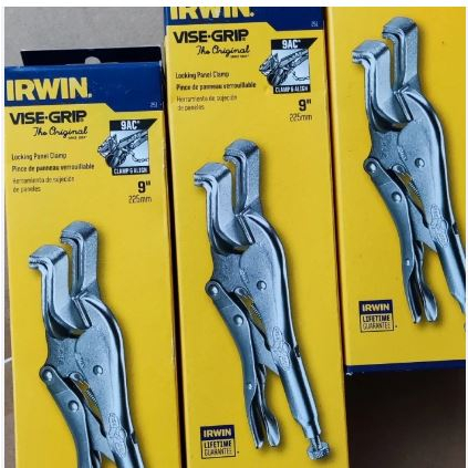 TANG BUAYA IRWIN CLAMP LOCKING DOUBLE  T9AC CLAMP LOCKING 9AC 9" PANL