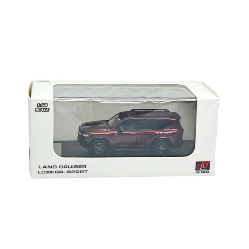 LCD 64 Land Cruiser LC300 GR Sport Red