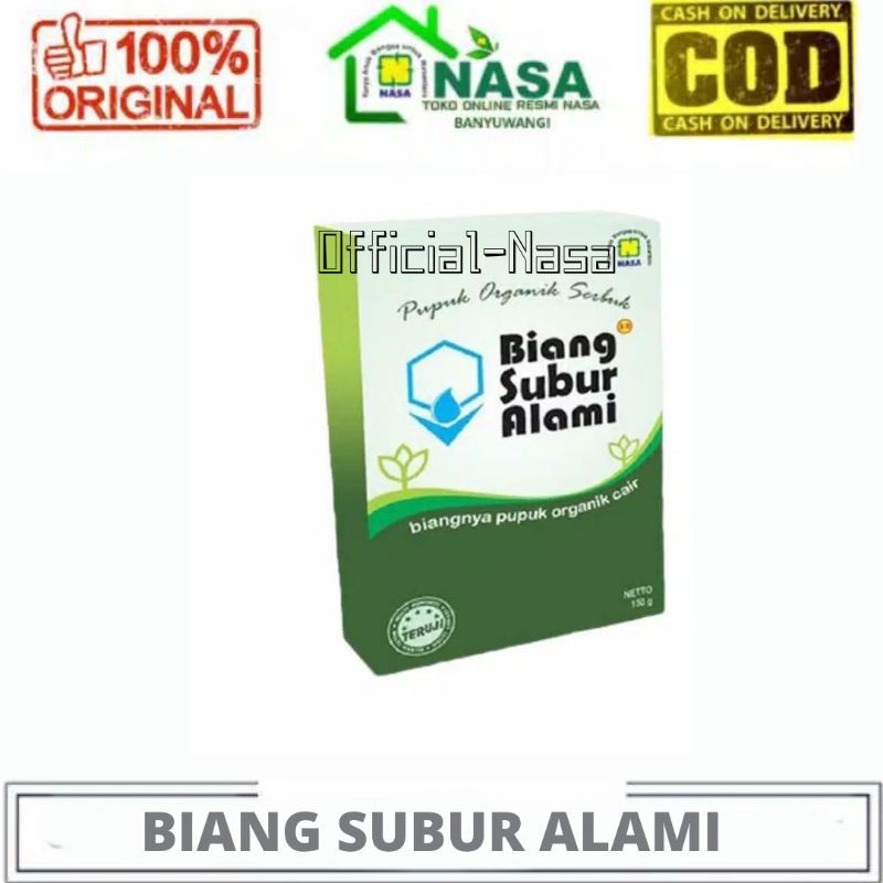Biang Subur Alami BSA NASA Biangnya Pupuk Organik Cair NASA