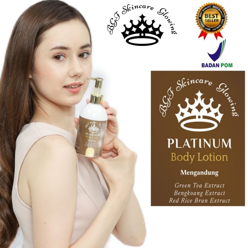 Platinum body lotion 250 gram bpom