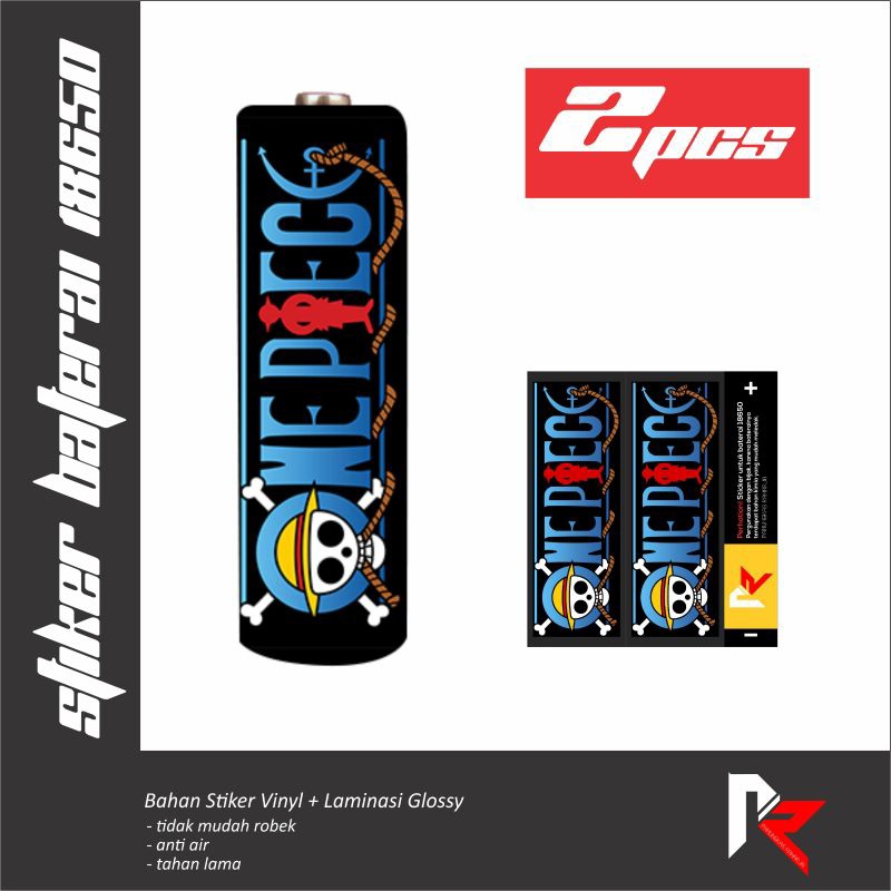 

STIKER BATRAI EDISI ONE PIACE DAPAT 2PCS