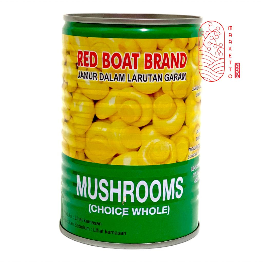 

Red Boat Champignon Mushroom / Jamur Kancing Kaleng 425gr