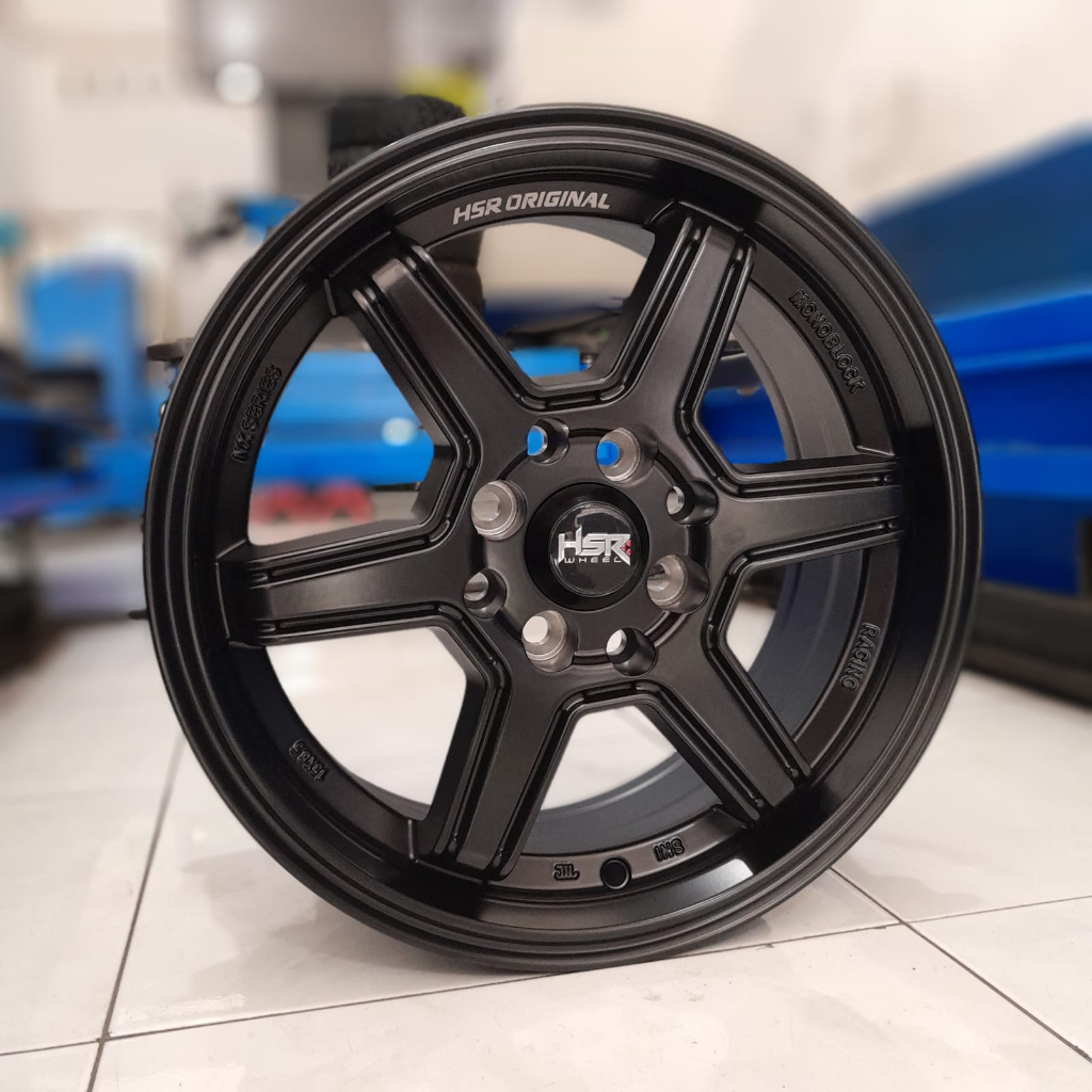 Pelak HSR Ring 15 Model TE37 Mobil Avanza Kijang Vios Dll