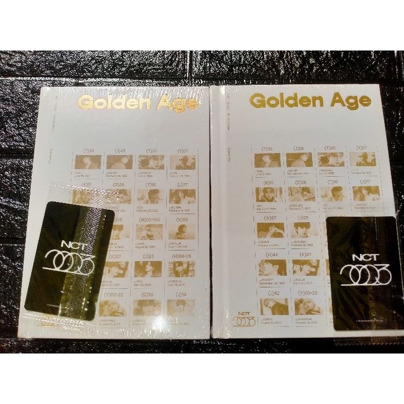 (READY STOCK) ALbum NCT 2023 GOLDEN AGE ARCHIVING VER POB KTOWN JAEHYUN RENJUN