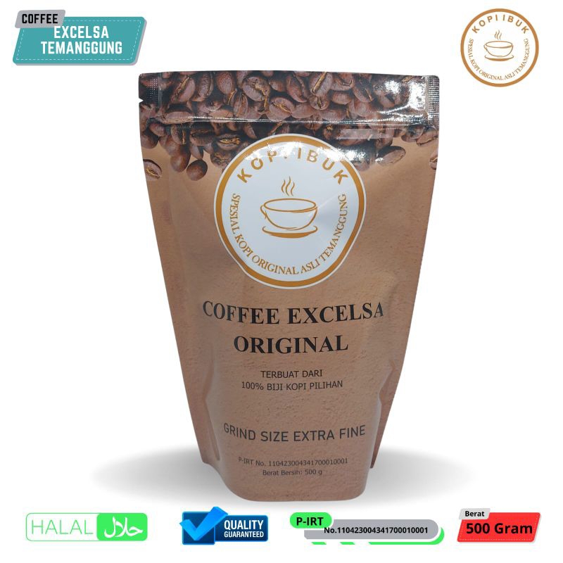 

Kopi Excelsa Asli Temanggung Original Kopi Bubuk Murni 500 gram