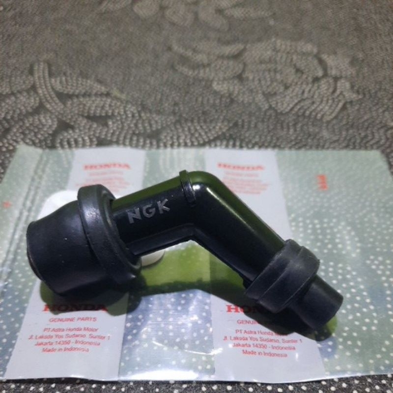 Cangklong busi kepala busi honda beat vario scoopy spacy karbu original NGK