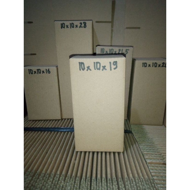

kardus 10x10x19 cm polos kokoh