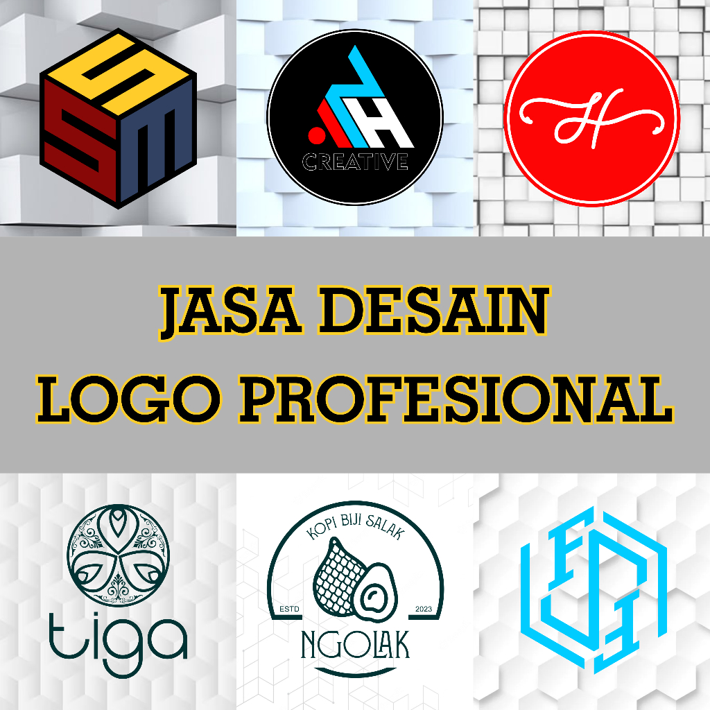 JASA DESIGN LOGO PROFESIONAL