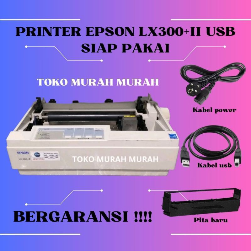 Printer dot Matrix EPSON LX300+II / LX-300+II