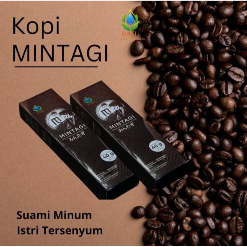 [ BASU ] Kopi Mintagi Penambah Stamina Pria Dewasa BPOM by PT.BASU