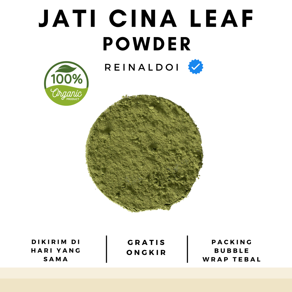 

Daun Jati Cina Bubuk Herbal Powder 100 GR