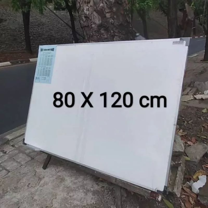 

Whiteboard Jumbo 80 x 120 cm / Papan Tulis 80 x 120 cm