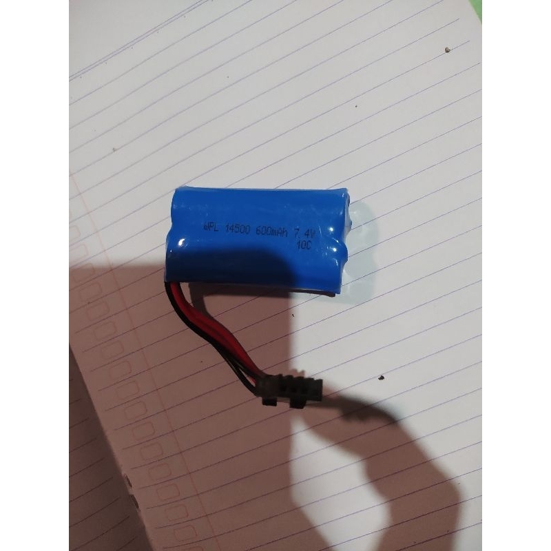 baterai 7,4 volt batre 2s