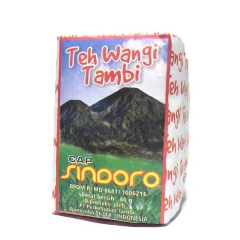 

TEH SINDORO 40GR / TEH WANGI TAMBI 40 gram