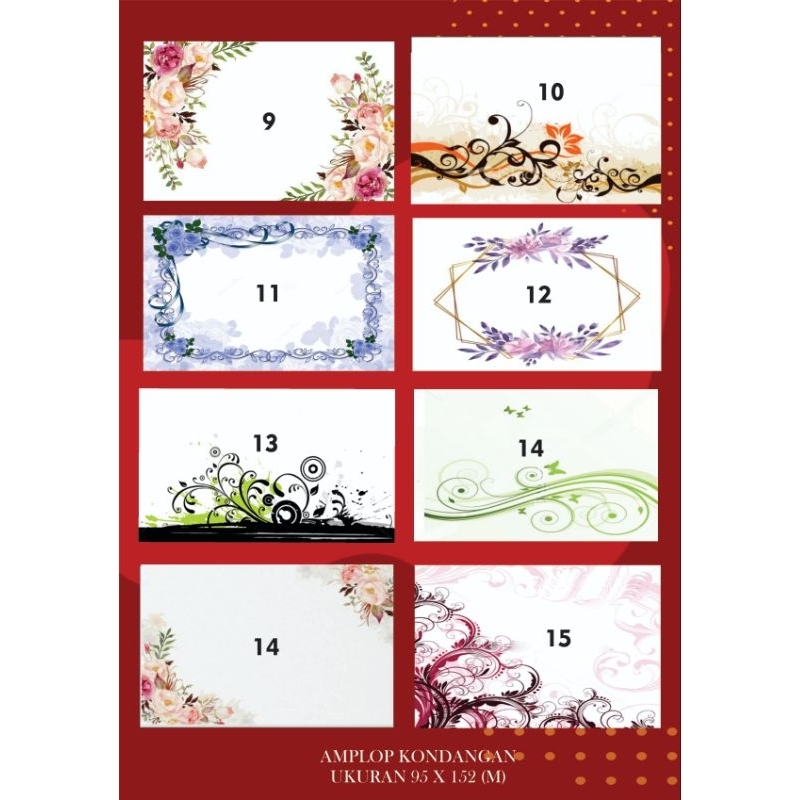 

amplop sumbangan custom atau kondangan