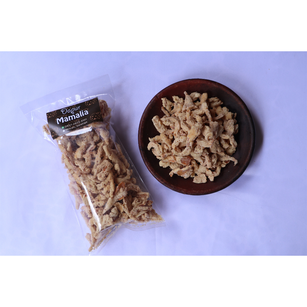 

DAPUR MAMALIA Kripik Jamur Renyah / Gurih / Crispy / Enak (200 gr)