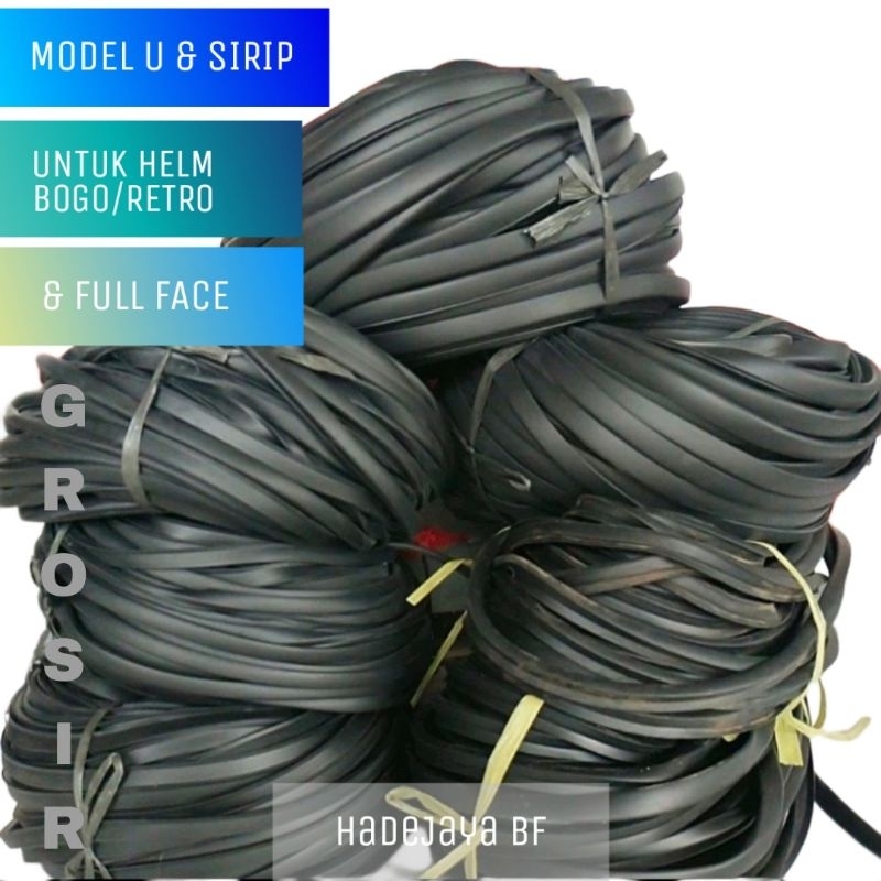 Karet List Helm Bogo Retro dan Helm Full face
