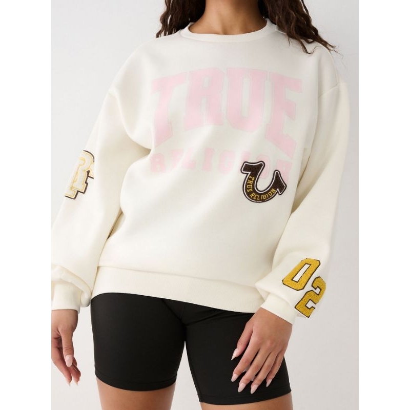 Sweater wanita TRUE RELIGION TRUE RELIGION BF POPOVER ORIGINAL