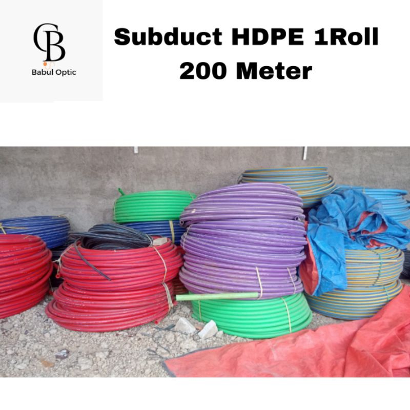 subduct hdpe 40/33 orange