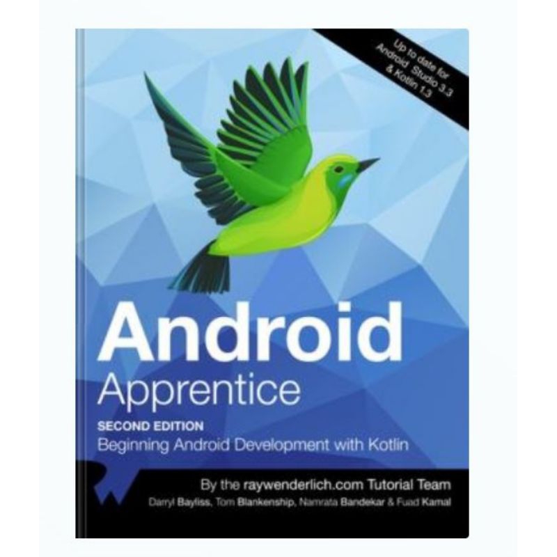 Android Apprentice (Second Edition): Beginning Android Development
