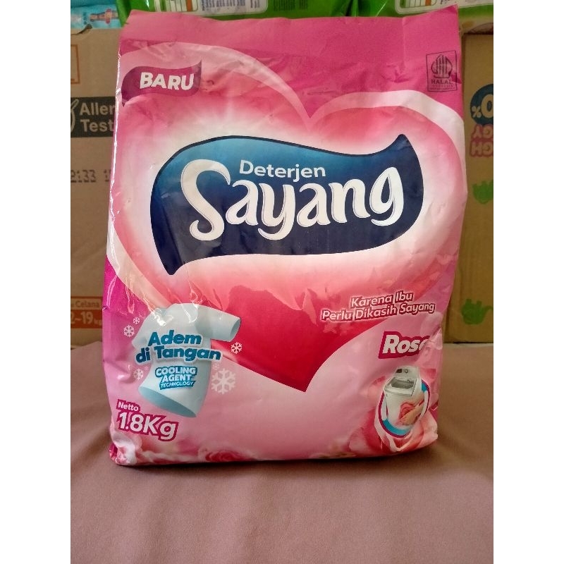 SAYANG Detergen 1,8kg detergent sayang Rose