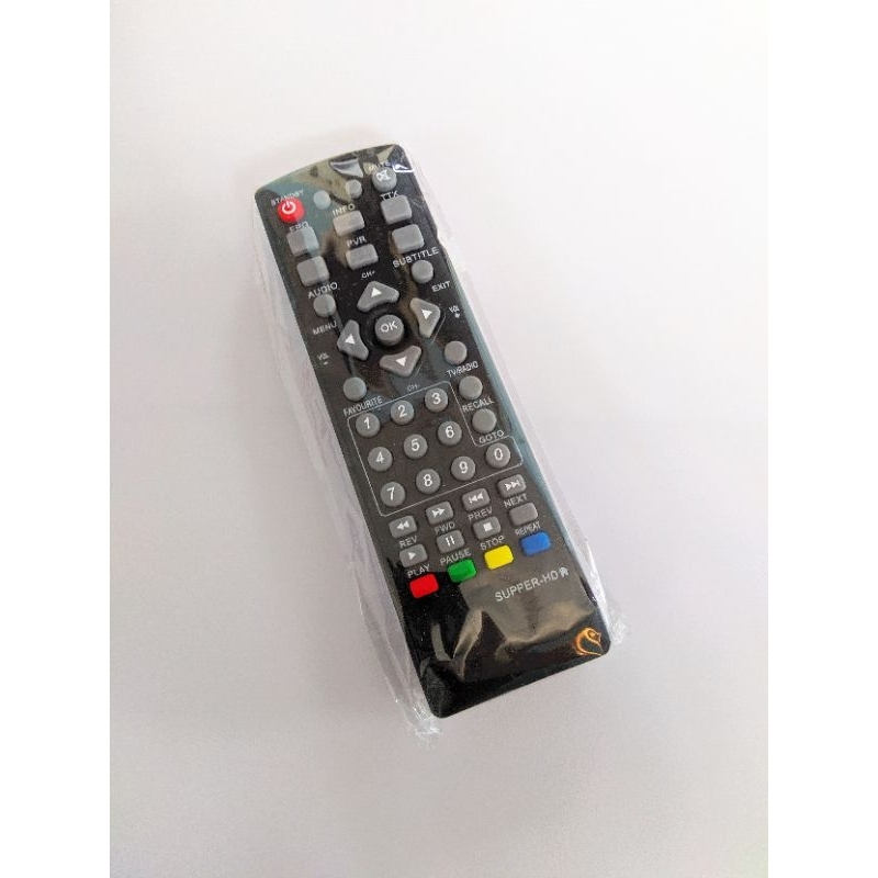 remot set top box tv digital dvb t2 sanex