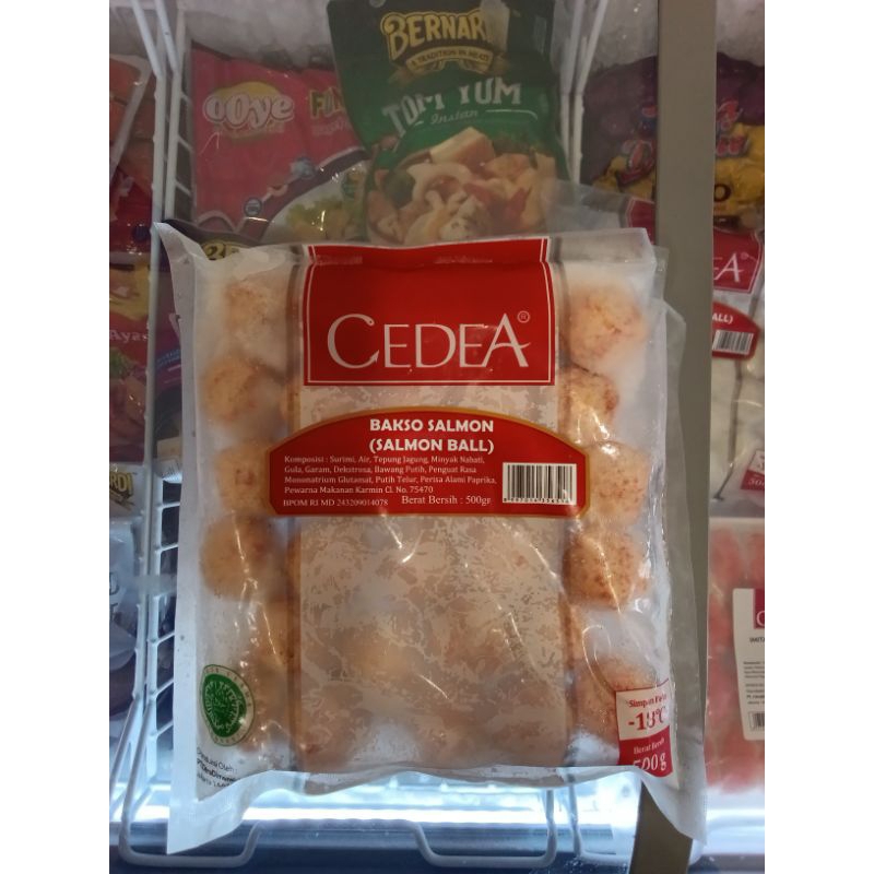 

cedea bakso salmon 500gr