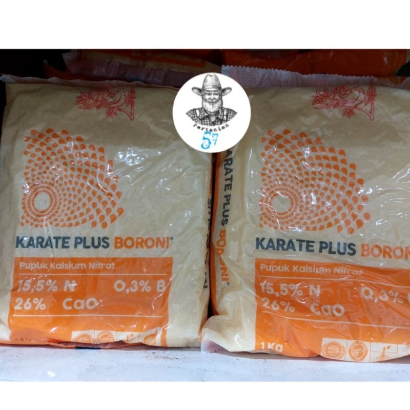 PUPUK KARATE PLUS BORONI MEROKE 15,5%N 26%Cao 0,3%B