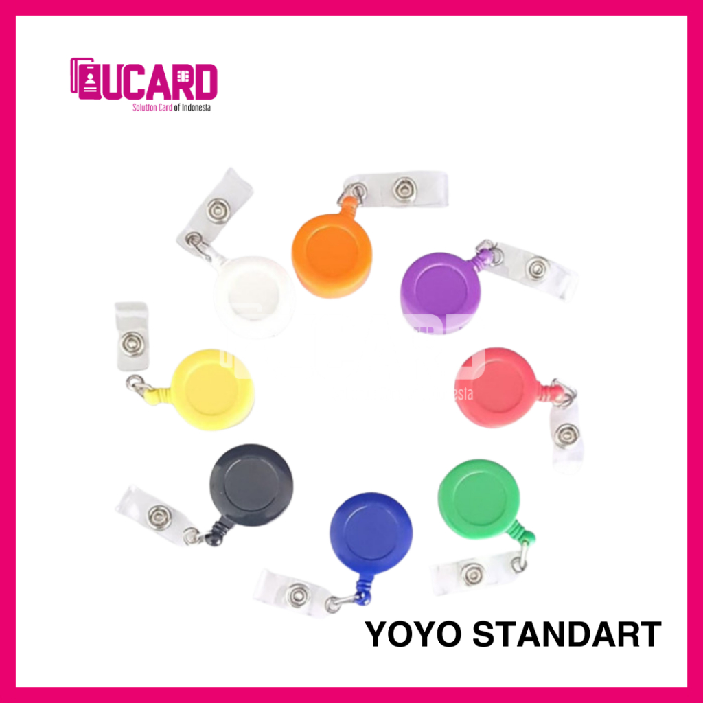 

GANTUNGAN ID CARD YOYO SOLID / YOYO NAME TAG / YOYO STANDART